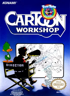 Tiny Toon Adventures Cartoon Workshop (USA) box cover front